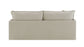 Upendo Pattern Fabric, Beige Yakety Yak Sand & Beige Linen Sofa w/2 Toss Pillows FredCo