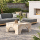 Valen Indoor - Outdoor Patio Arched Concrete Coffee Table by Modway FredCo