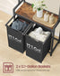 VASAGLE 2-Section Laundry Hamper FredCo