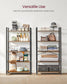 VASAGLE 5-Tier Storage Rack with Steel Frame FredCo