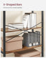 VASAGLE 5-Tier Storage Rack with Steel Frame FredCo
