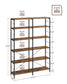 VASAGLE 6-Tier Bookshelf FredCo