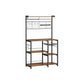 VASAGLE Bakers Rack with Magnetic Knife Holder FredCo