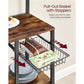 VASAGLE Bakers Rack with Magnetic Knife Holder FredCo