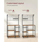 VASAGLE Bakers Rack with Magnetic Knife Holder FredCo