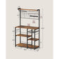 VASAGLE Bakers Rack with Magnetic Knife Holder FredCo