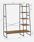 VASAGLE Clothing Rack with Shoe Shelf FredCo