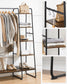 VASAGLE Clothing Rack with Shoe Shelf FredCo