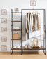 VASAGLE Clothing Rack with Shoe Shelf FredCo