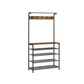 VASAGLE Hall Tree with Shoe Bench FredCo