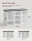 VASAGLE Shoe Bench with 9 Compartments FredCo