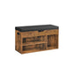 VASAGLE Storage Bench with Cushion FredCo