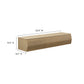 Vaughn 64" Wall Mount TV Stand by Modway EEI-7164 FredCo