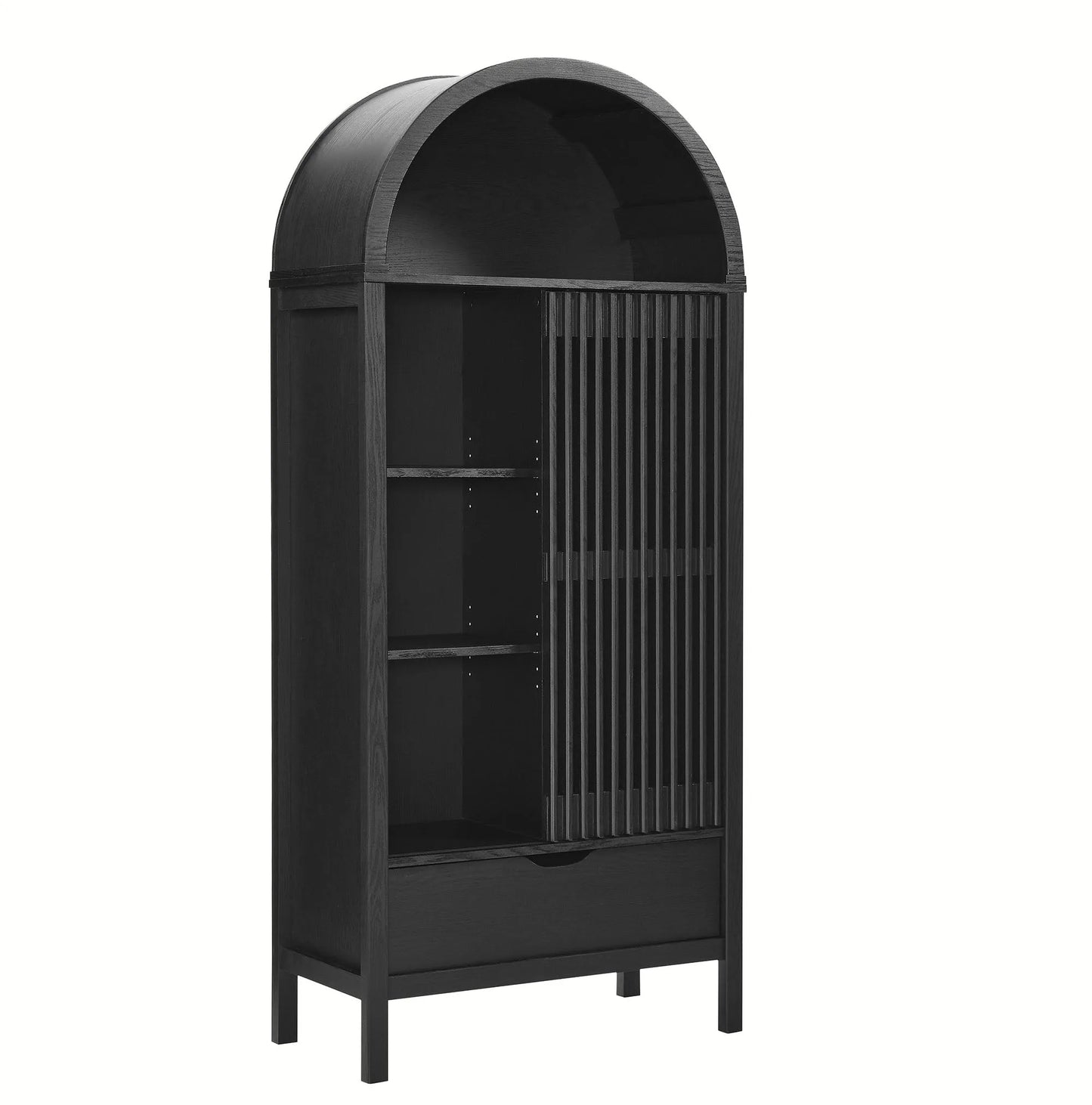 Vaughn 71" Arched Storage Display Cabinet by Modway EEI-7167 FredCo