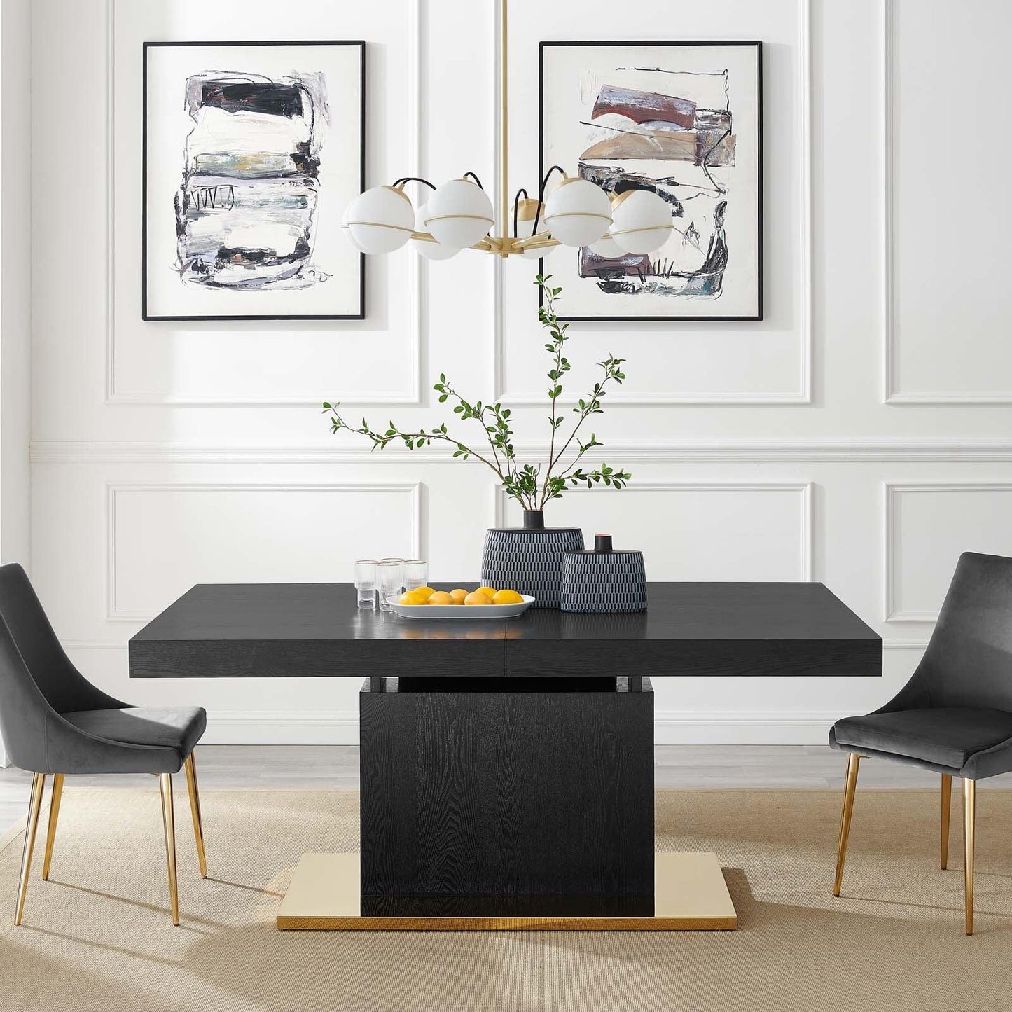Vector Expandable Dining Table, EEI-4660 FredCo