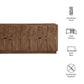 Veda 72" Mango Wood Sideboard Cabinet by Modway EEI-7285 FredCo