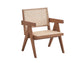 Velentina Rattan & Natural Finish Accent Chair FredCo