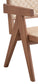 Velentina Rattan & Natural Finish Accent Chair FredCo