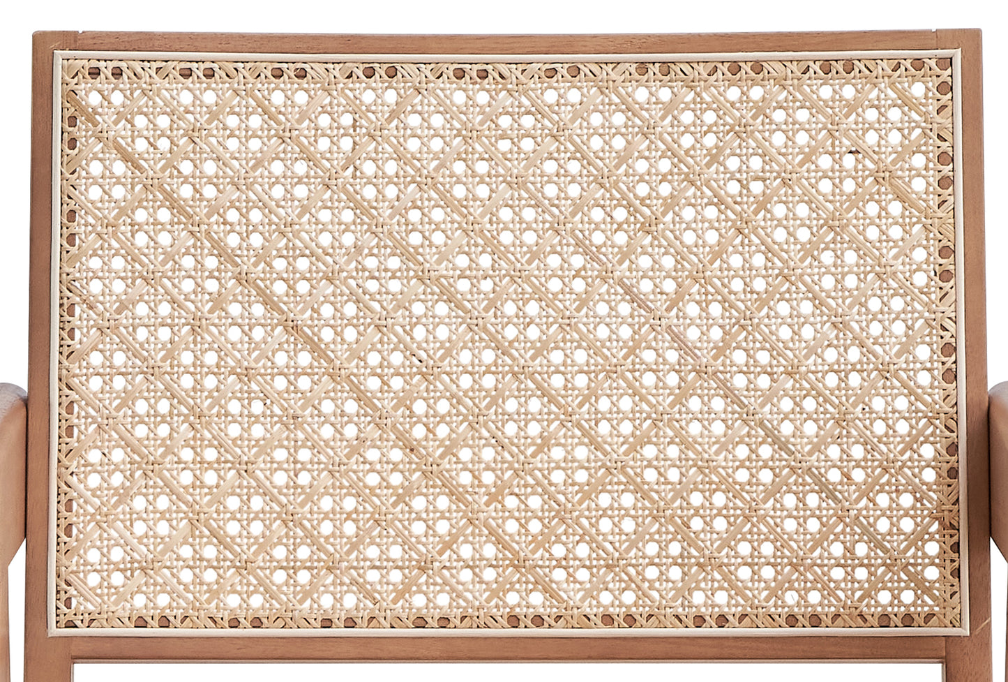 Velentina Rattan & Natural Finish Accent Chair FredCo