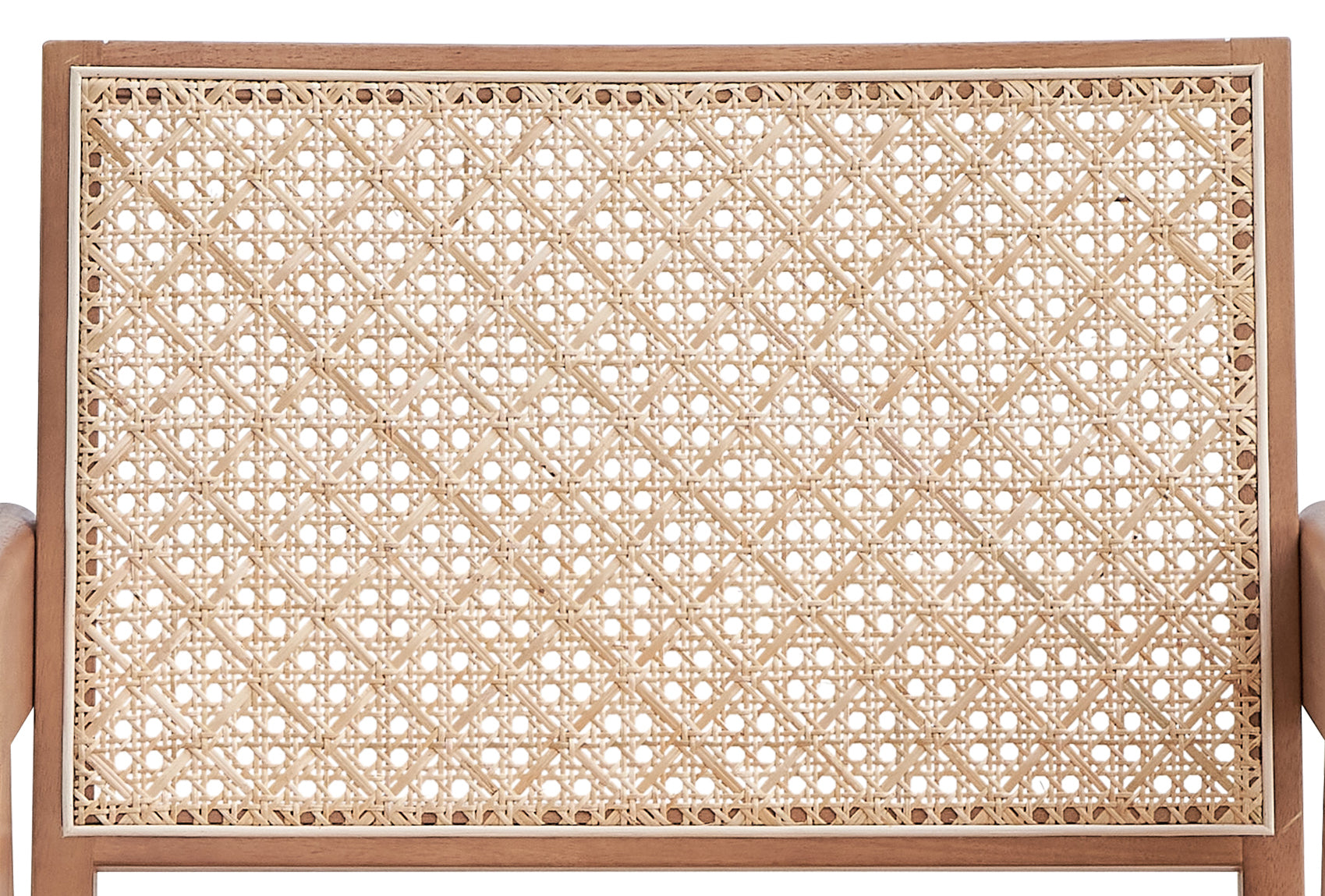 Velentina Rattan & Natural Finish Accent Chair FredCo
