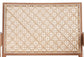 Velentina Rattan & Natural Finish Accent Chair FredCo