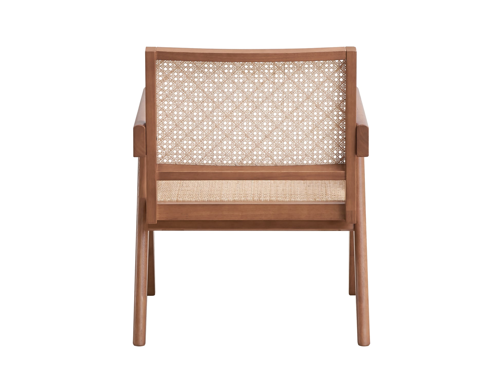 Velentina Rattan & Natural Finish Accent Chair FredCo