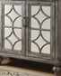 Velika Weathered Gray Finish Console Table FredCo