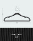 Velvet Hangers 30 Pack, Non-Slip Clothes Hangers FredCo