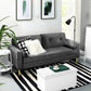 Velvet Surface Sofa FredCo
