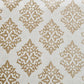 Venetian Damask Floral Jacquard Vintage Grommet Curtain Panel Set FredCo
