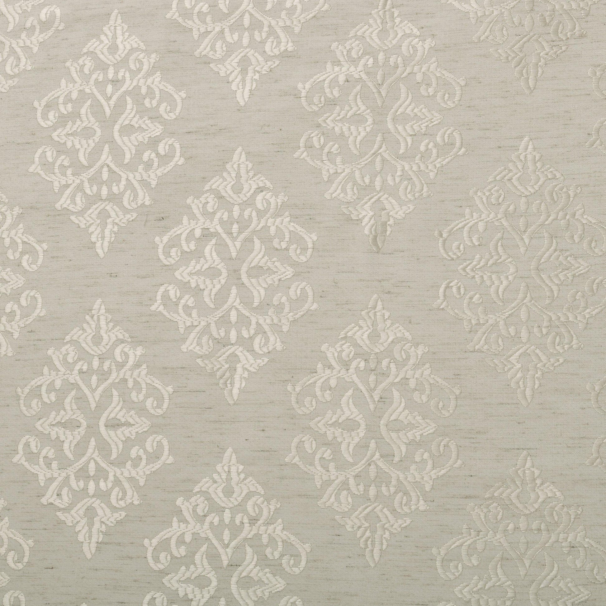 Venetian Damask Floral Jacquard Vintage Grommet Curtain Panel Set FredCo