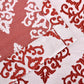 Venetian Damask Floral Jacquard Vintage Grommet Curtain Panel Set FredCo