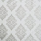Venetian Damask Floral Jacquard Vintage Grommet Curtain Panel Set FredCo