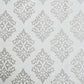 Venetian Damask Floral Jacquard Vintage Grommet Curtain Panel Set FredCo