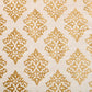 Venetian Damask Floral Jacquard Vintage Grommet Curtain Panel Set FredCo