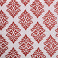 Venetian Damask Floral Jacquard Vintage Grommet Curtain Panel Set FredCo