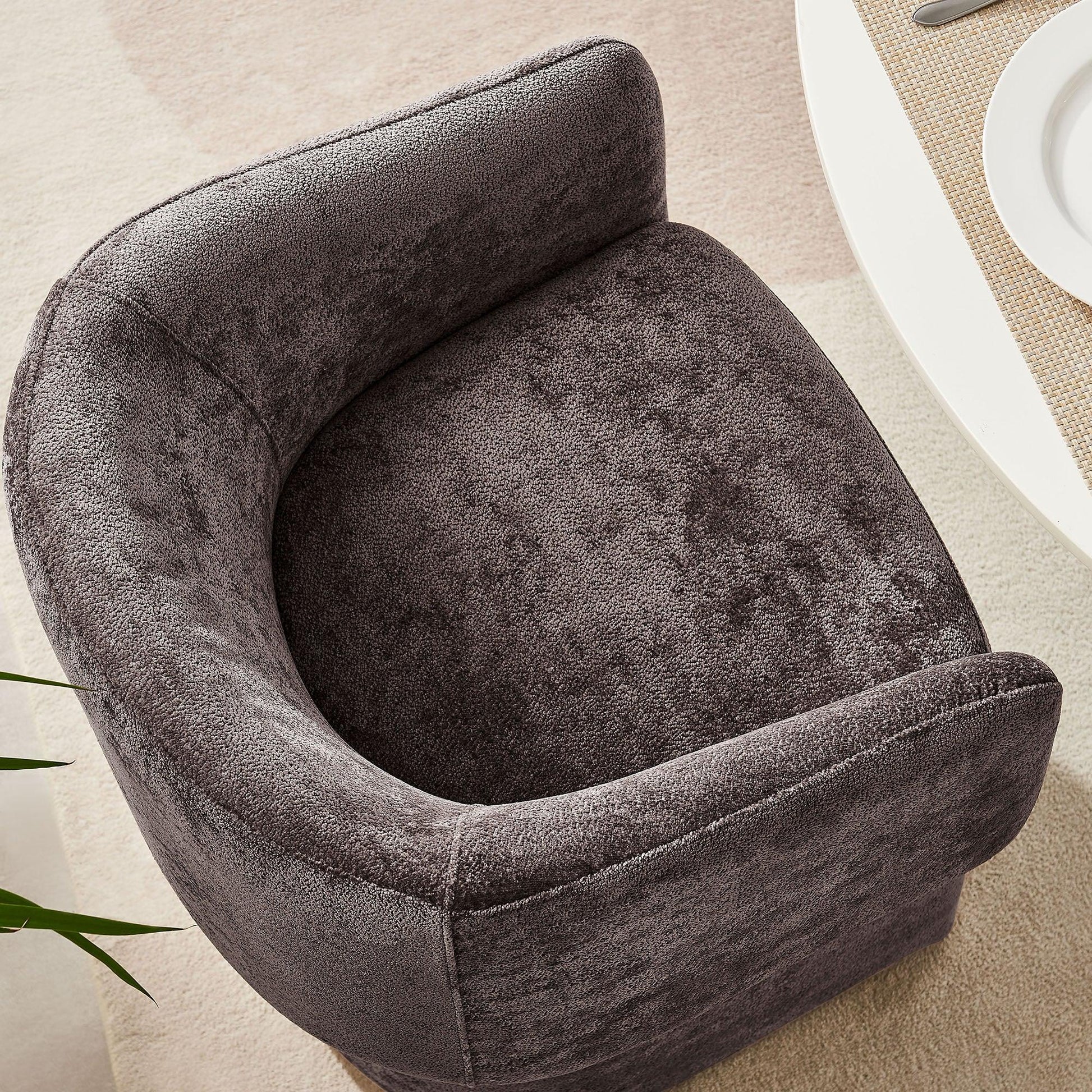 Verity Chenille Dining Armchair by Modway FredCo
