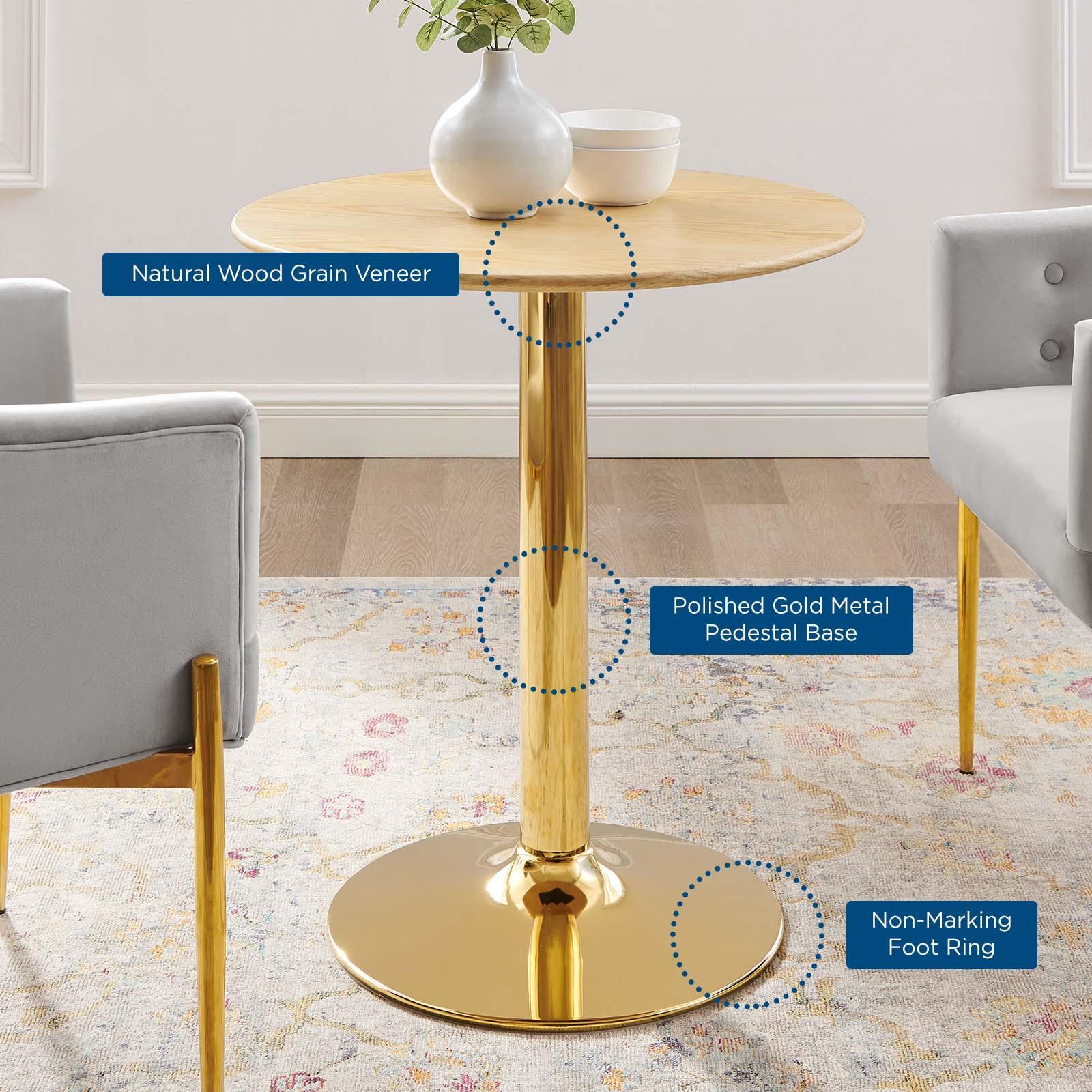 Verne 28" Dining Table, EEI-4552 FredCo