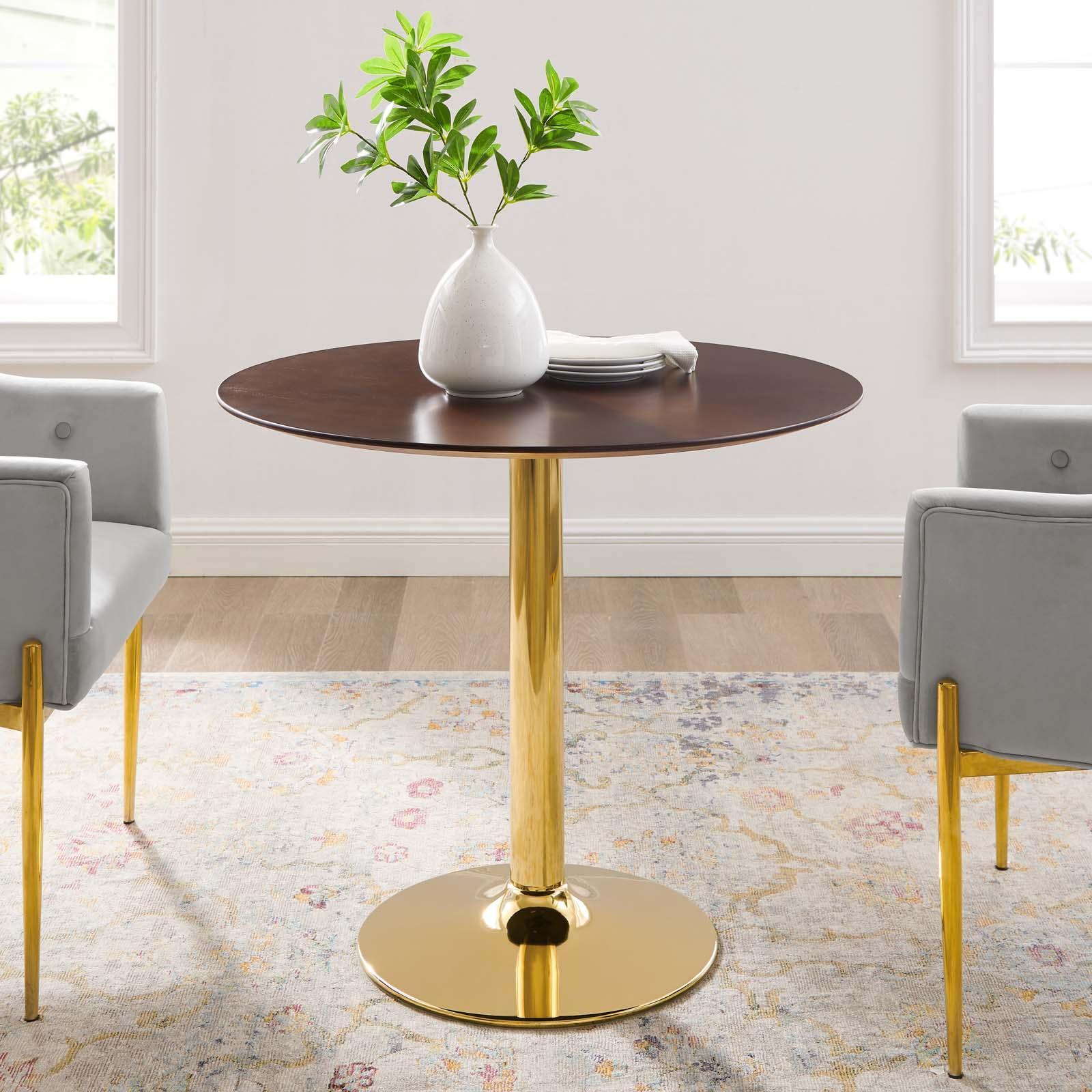 Verne 35" Dining Table, EEI-4738 FredCo