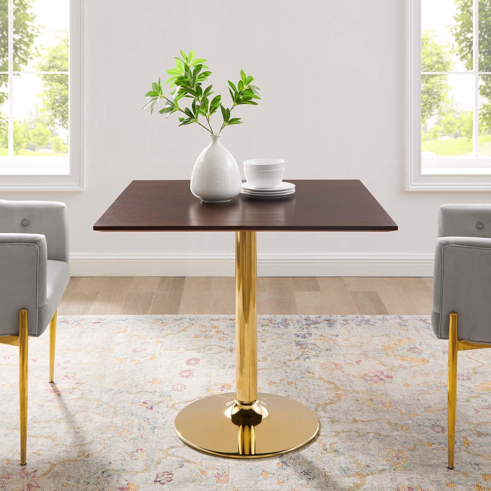 Verne 35" Square Dining Table, EEI-4744 FredCo