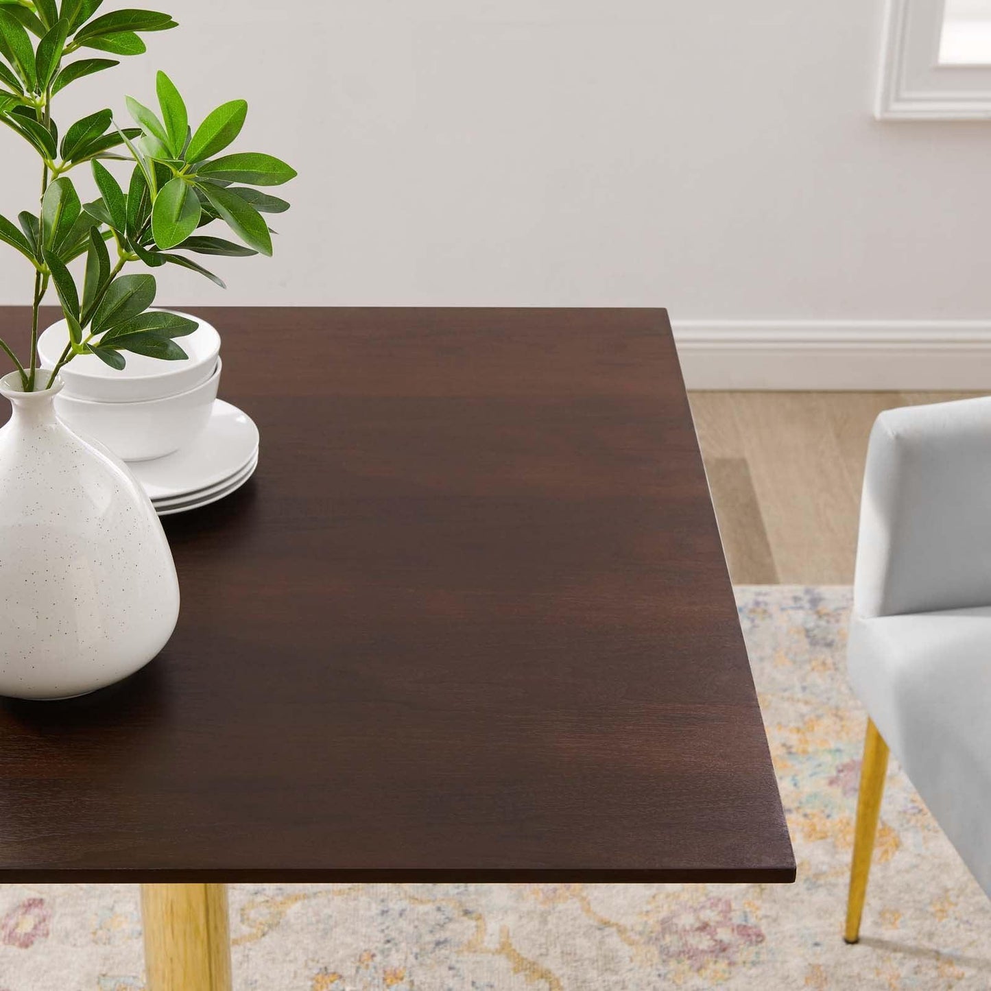 Verne 35" Square Dining Table, EEI-4744 FredCo