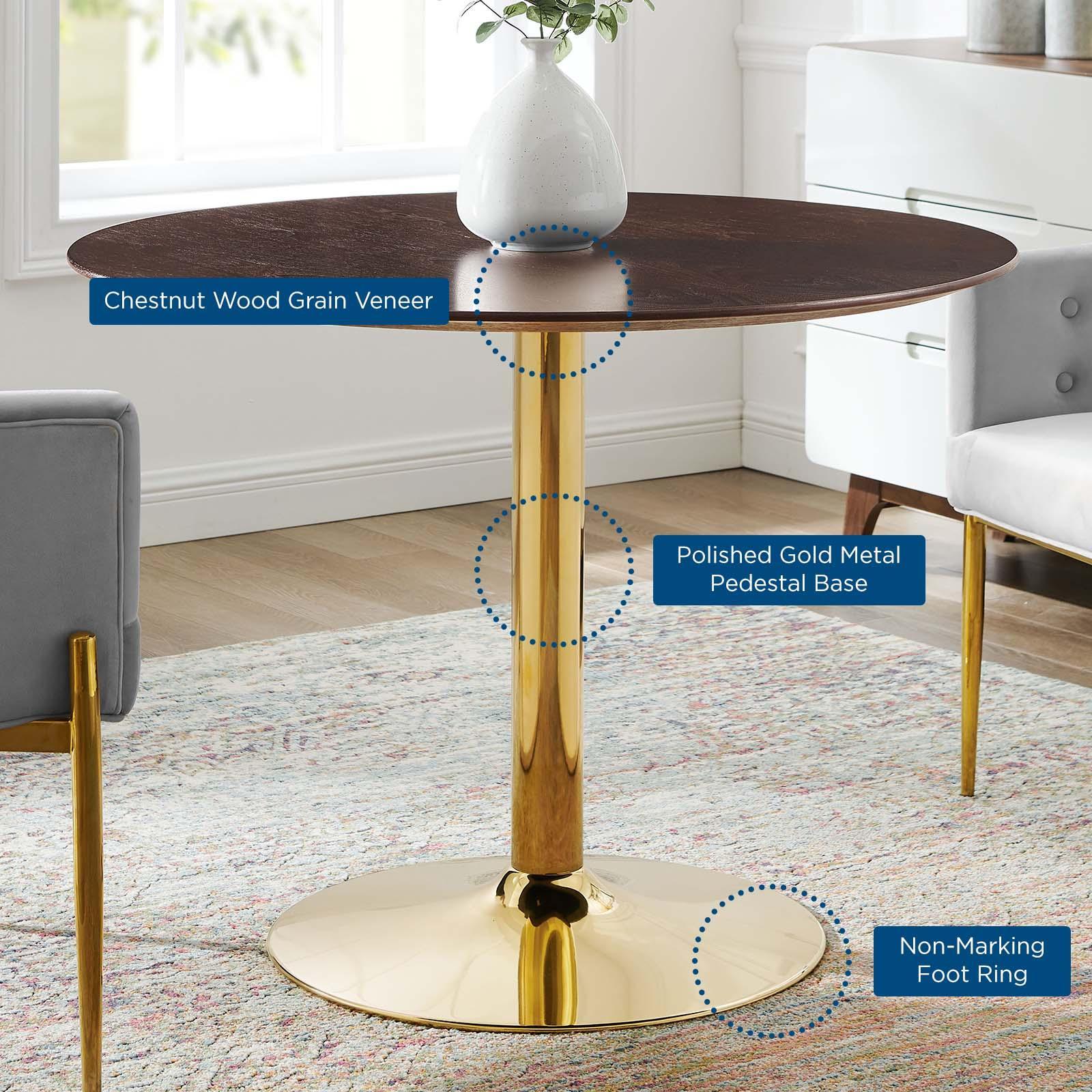 Verne 40" Dining Table, EEI-4753 FredCo