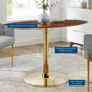 Verne 48" Oval Dining Table, EEI-4751 FredCo