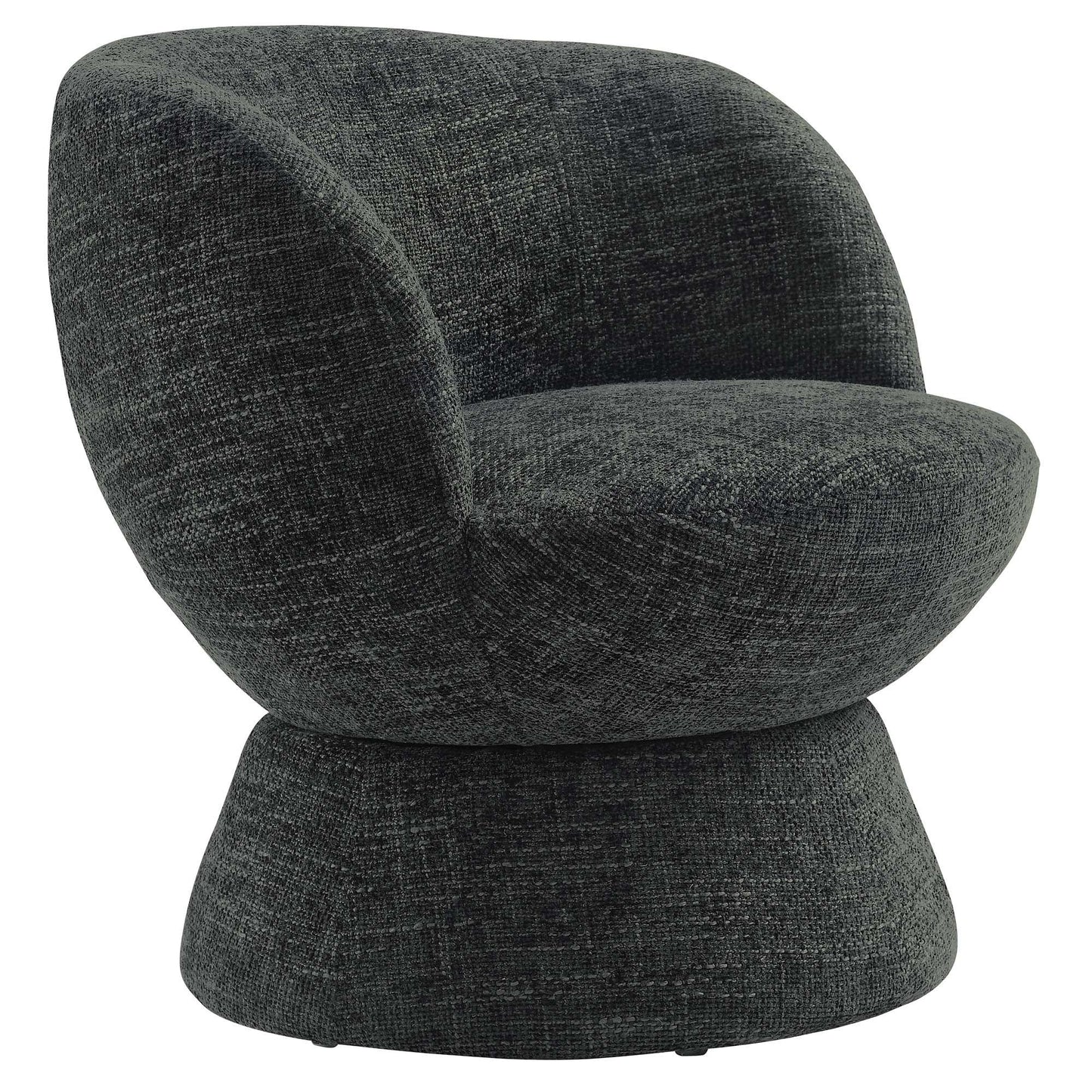 Vesta Chenille Fabric Upholstered Swivel Chair by Modway FredCo