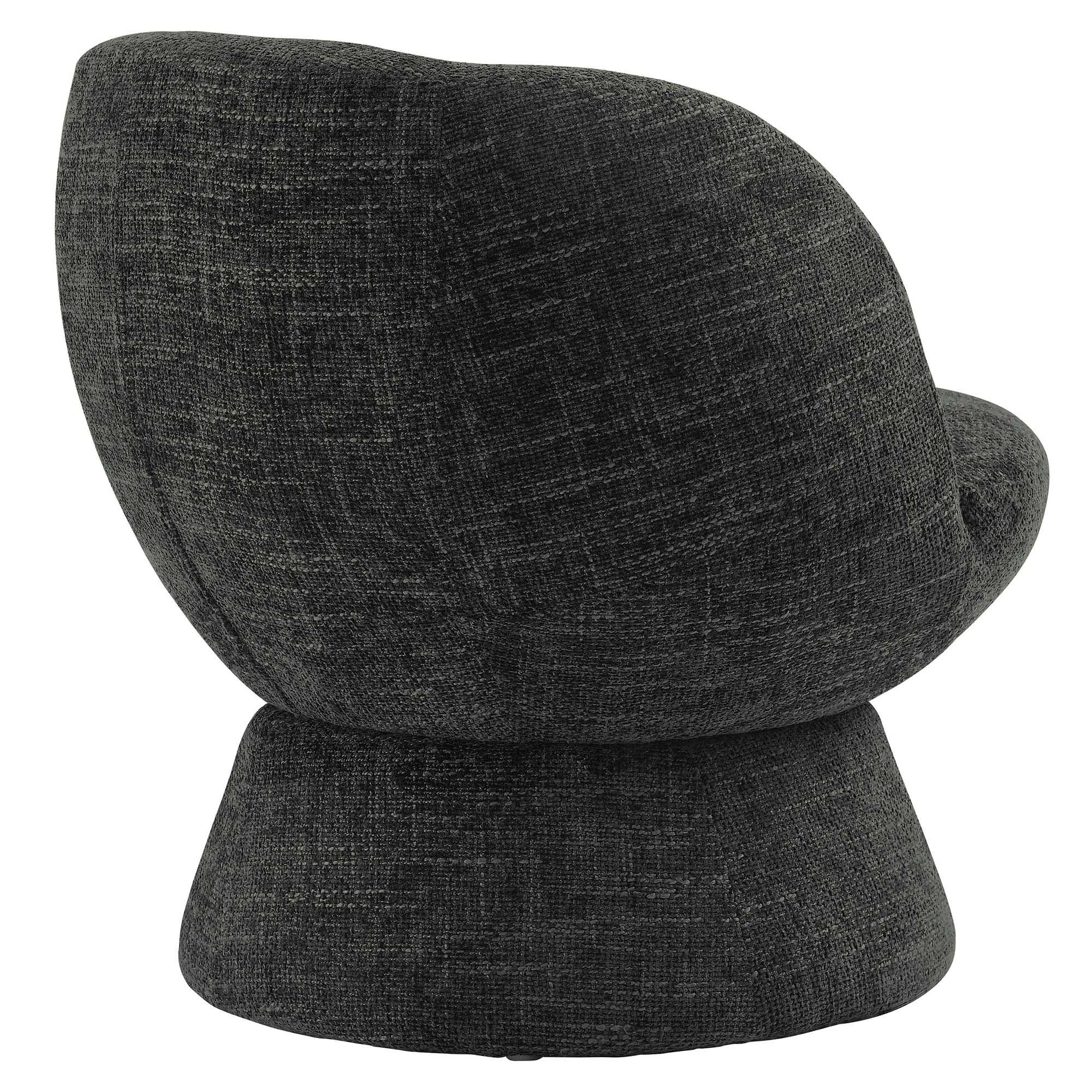 Vesta Chenille Fabric Upholstered Swivel Chair by Modway FredCo