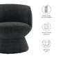 Vesta Chenille Fabric Upholstered Swivel Chair by Modway FredCo