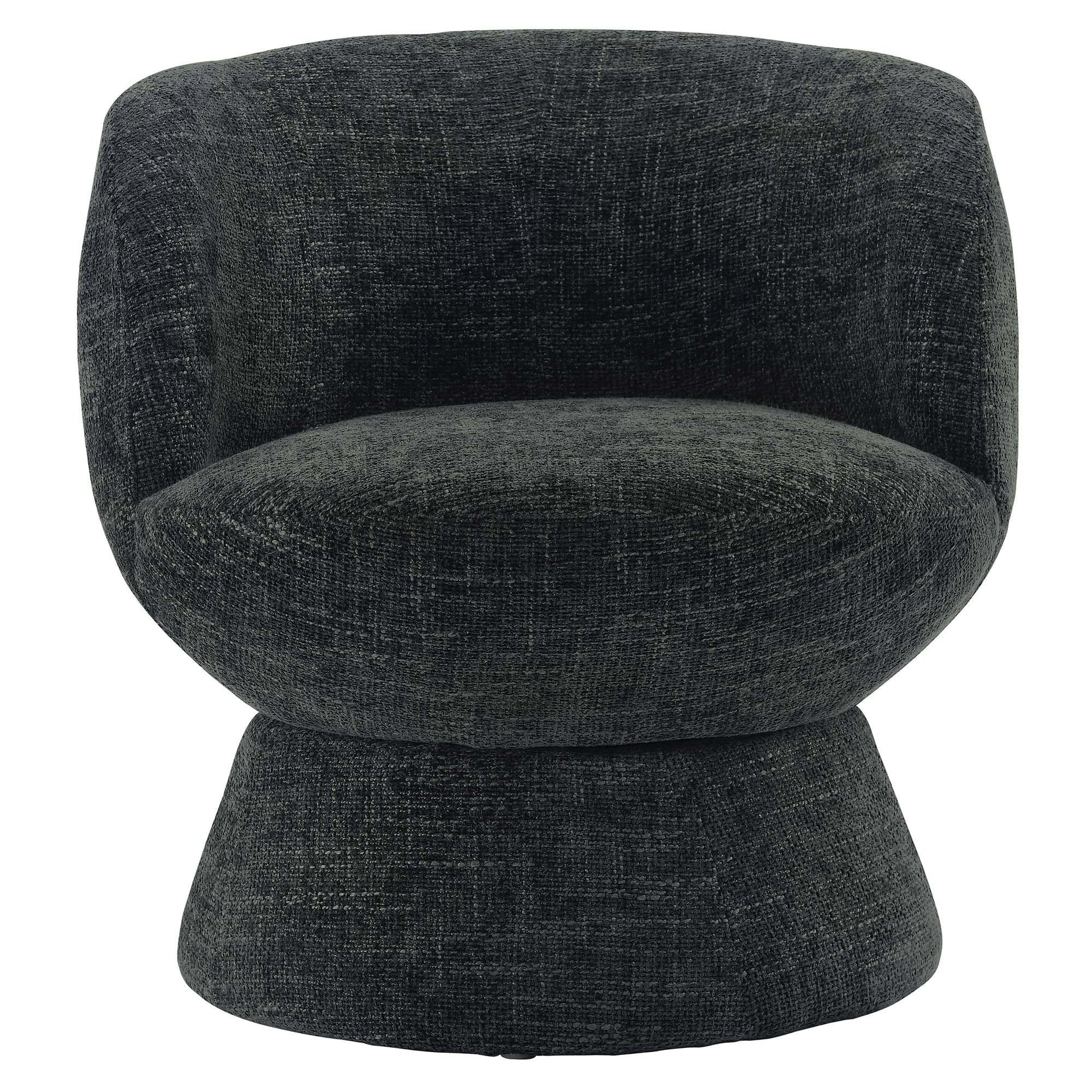 Vesta Chenille Fabric Upholstered Swivel Chair by Modway FredCo