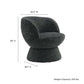 Vesta Chenille Fabric Upholstered Swivel Chair by Modway FredCo