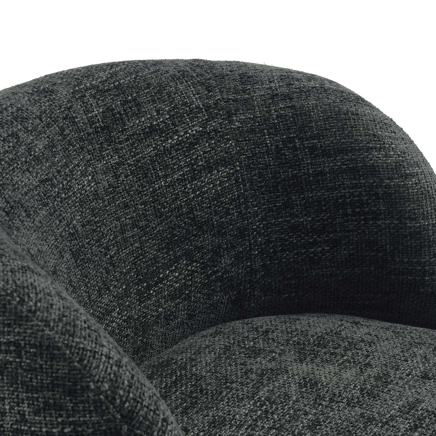 Vesta Chenille Fabric Upholstered Swivel Chair by Modway FredCo