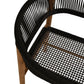 Vienna Outdoor Patio Teak and Rope Curved-Back Dining Armchairs Set of 2 by Modway FredCo